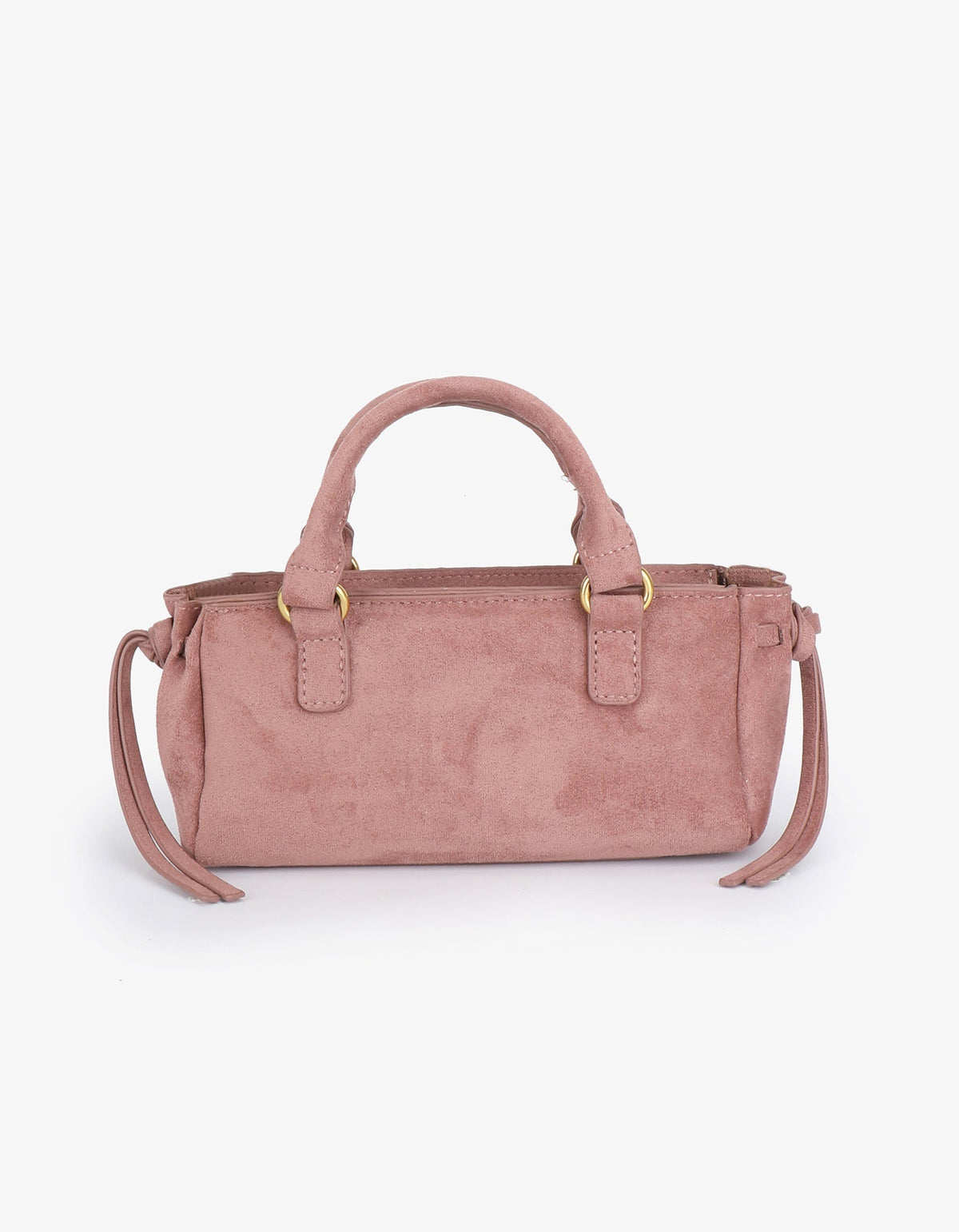 PEPPER MINI SATCHEL FAUX SUEDE BERRY - REMI/REID