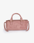 PEPPER MINI SATCHEL FAUX SUEDE BERRY - REMI/REID