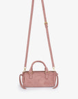 PEPPER MINI SATCHEL FAUX SUEDE BERRY - REMI/REID