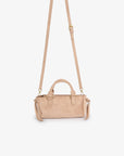 PEPPER MINI SATCHEL FAUX SUEDE TAN - REMI/REID