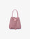 PERRIE BUCKET MINI WOVEN SQUARE BALLET PINK - REMI/REID