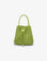 PERRIE BUCKET MINI WOVEN SQUARE LIME - REMI/REID