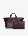 PLAISIR TOTE WAXED OXBLOOD - REMI/REID