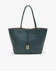 DEPARTURE TOTE TEAL/TAUPE