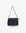 VASSEL FRINGE CLUTCH FAUX SUEDE NAVY - REMI/REID
