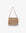 VASSEL FRINGE CLUTCH FAUX SUEDE TAN - REMI/REID