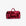 WELBY VELVET PUFFER OVERNIGHTER BERRY - REMI/REID