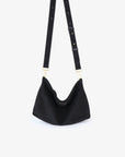 WITT SATCHEL FAUX SUEDE BLACK - REMI/REID