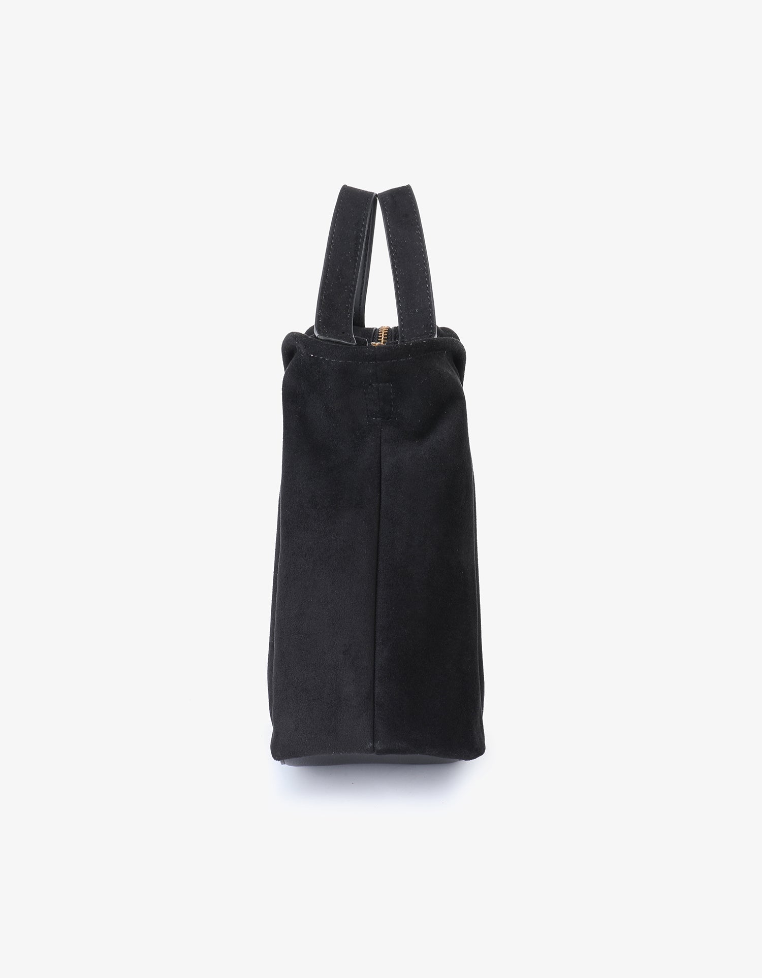 WITT SATCHEL FAUX SUEDE BLACK - REMI/REID