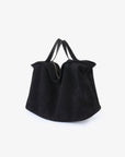 WITT SATCHEL FAUX SUEDE BLACK - REMI/REID