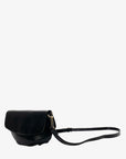 ETTA CONVERTIBLE BELT BAG WAXED BLACK