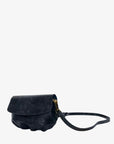 ETTA CONVERTIBLE BELT BAG WAXED NAVY