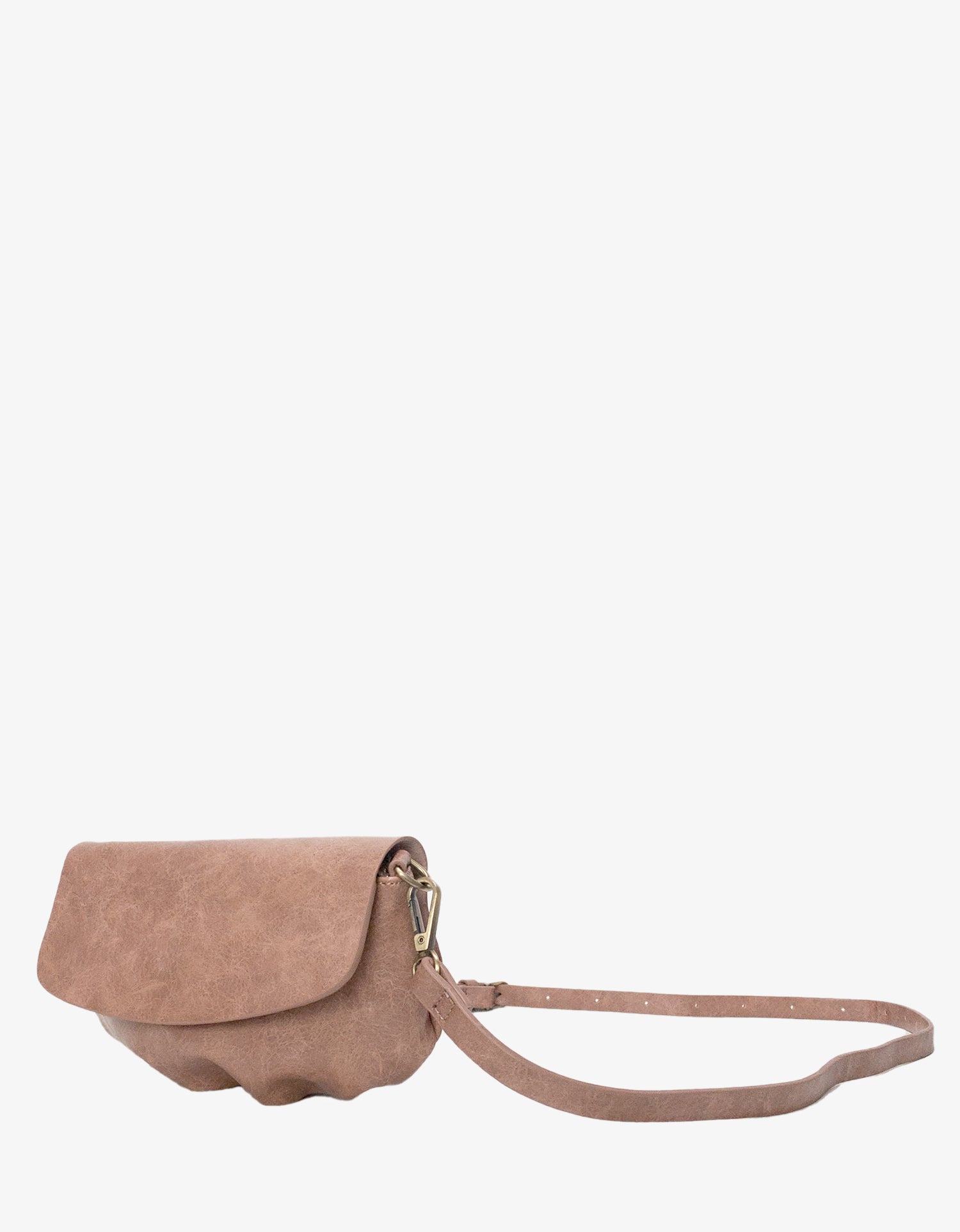 ETTA CONVERTIBLE BELT BAG WAXED ROSE