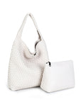 EVERLEIGH WOVEN SHOULDER WHITE