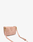 LEO CONVERTIBLE CROSSBODY SLING AND BELT BAG SMALL BALLET PINK