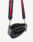 LEO CONVERTIBLE CROSSBODY SLING AND BELT BAG SMALL NAVY