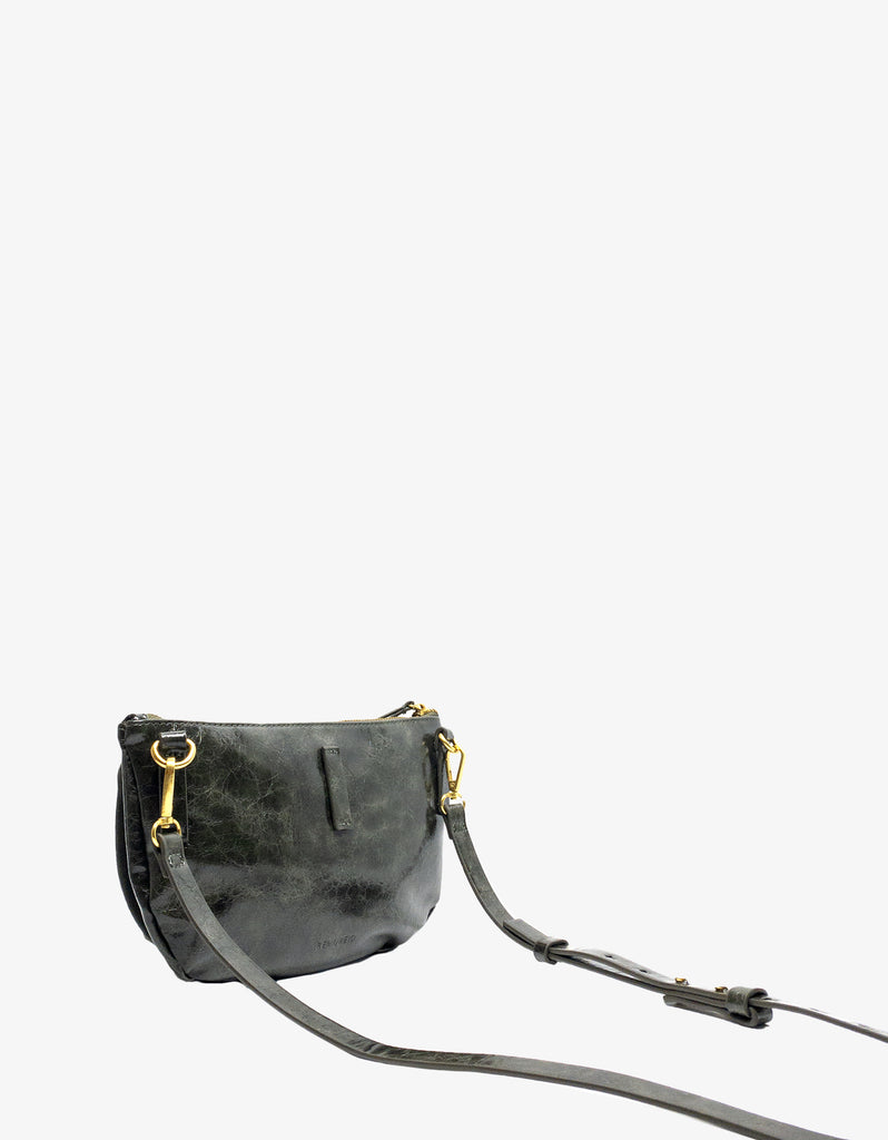 LEO CONVERTIBLE CROSSBODY SLING AND BELT BAG SMALL OLIVE