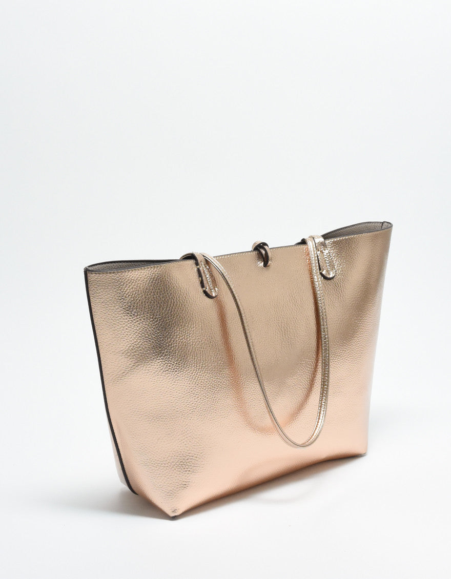 DEPARTURE TOTE CHAMPAGNE/STONE