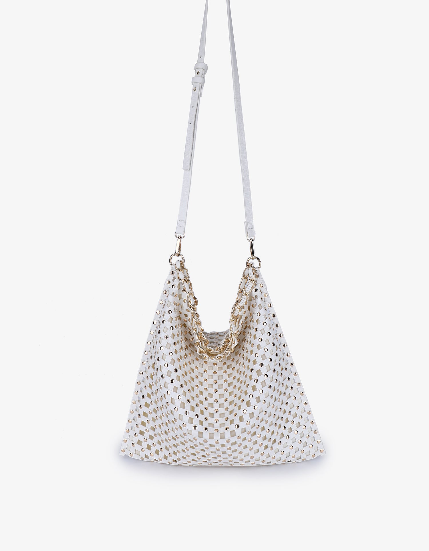 ZOYA STUDDED SHOULDER CREAM