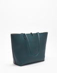 DEPARTURE TOTE TEAL/TAUPE