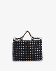 ZOYA STUDDED CROSSBODY BLACK