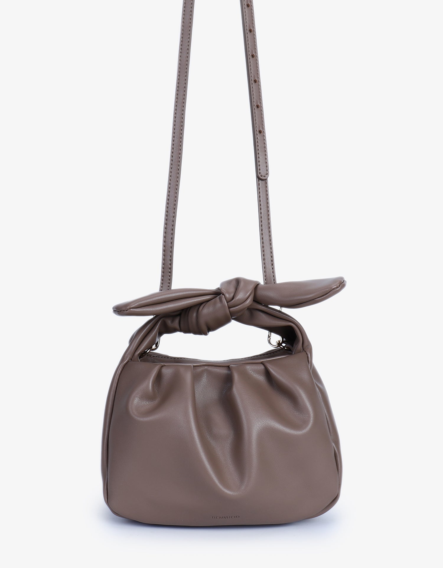 DARYL BOW TIE CROSSBODY TAUPE