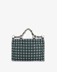 ZOYA STUDDED CROSSBODY EMERALD