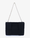 PAYA WOVEN CLUTCH BLACK