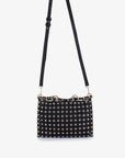 ZOYA STUDDED CROSSBODY BLACK