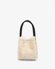 HOLLACE MINI TOTE SHEARLING CREAM