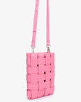LINDY WOVEN CELLPHONE PINK
