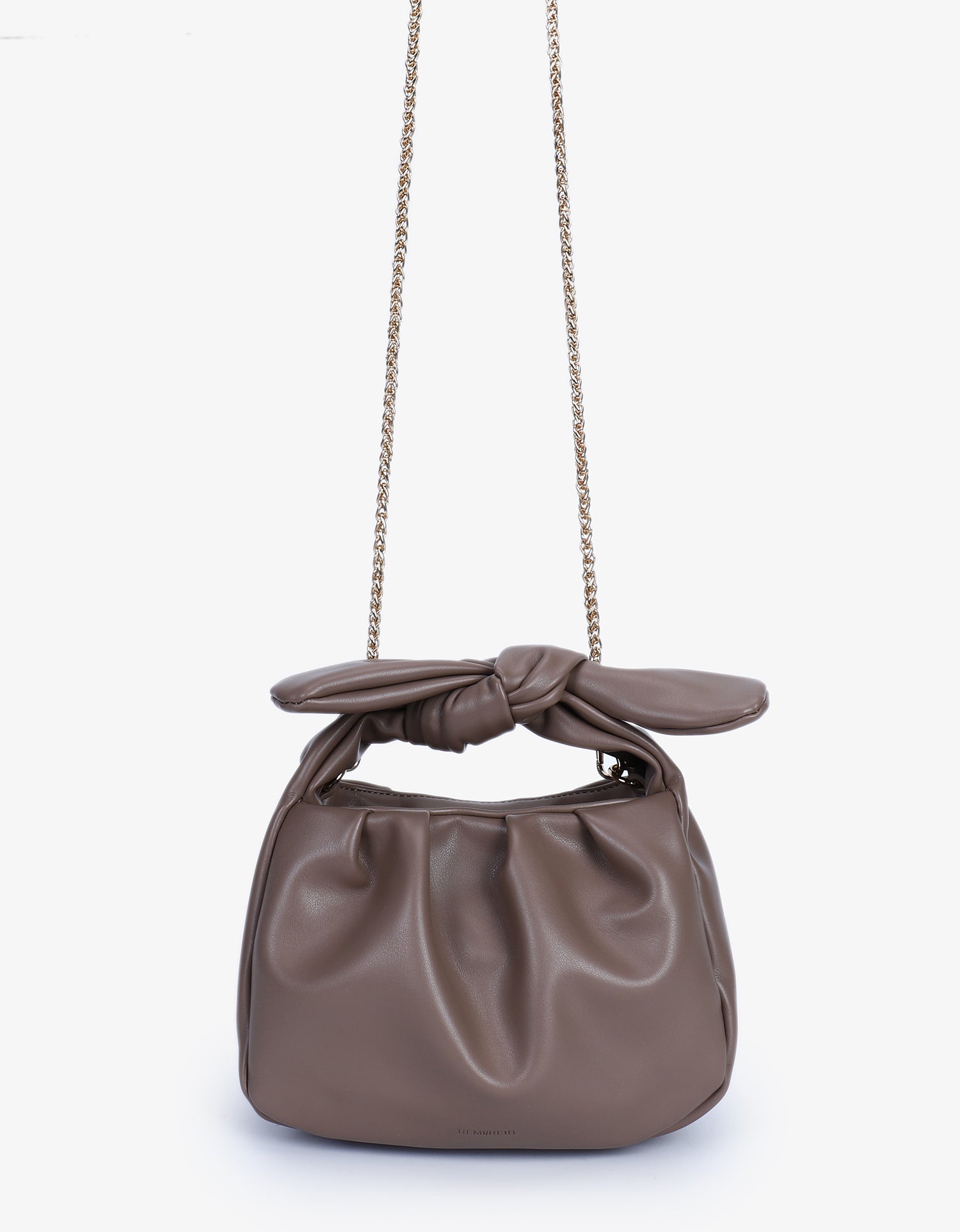 DARYL BOW TIE CROSSBODY TAUPE
