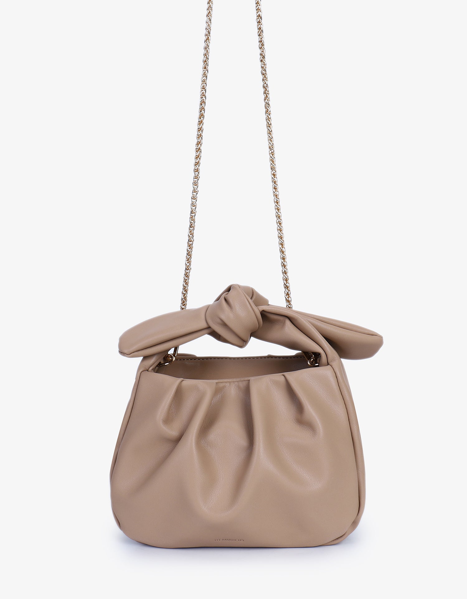 DARYL BOW TIE CROSSBODY LIGHT TAN
