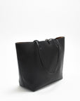 DEPARTURE TOTE BLACK/CHAMPAGNE