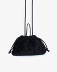 LOZEN MINI SCRUNCH FUR BLACK - REMI/REID