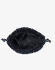 LOZEN MINI SCRUNCH FUR BLACK - REMI/REID