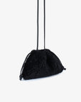 LOZEN MINI SCRUNCH FUR BLACK - REMI/REID