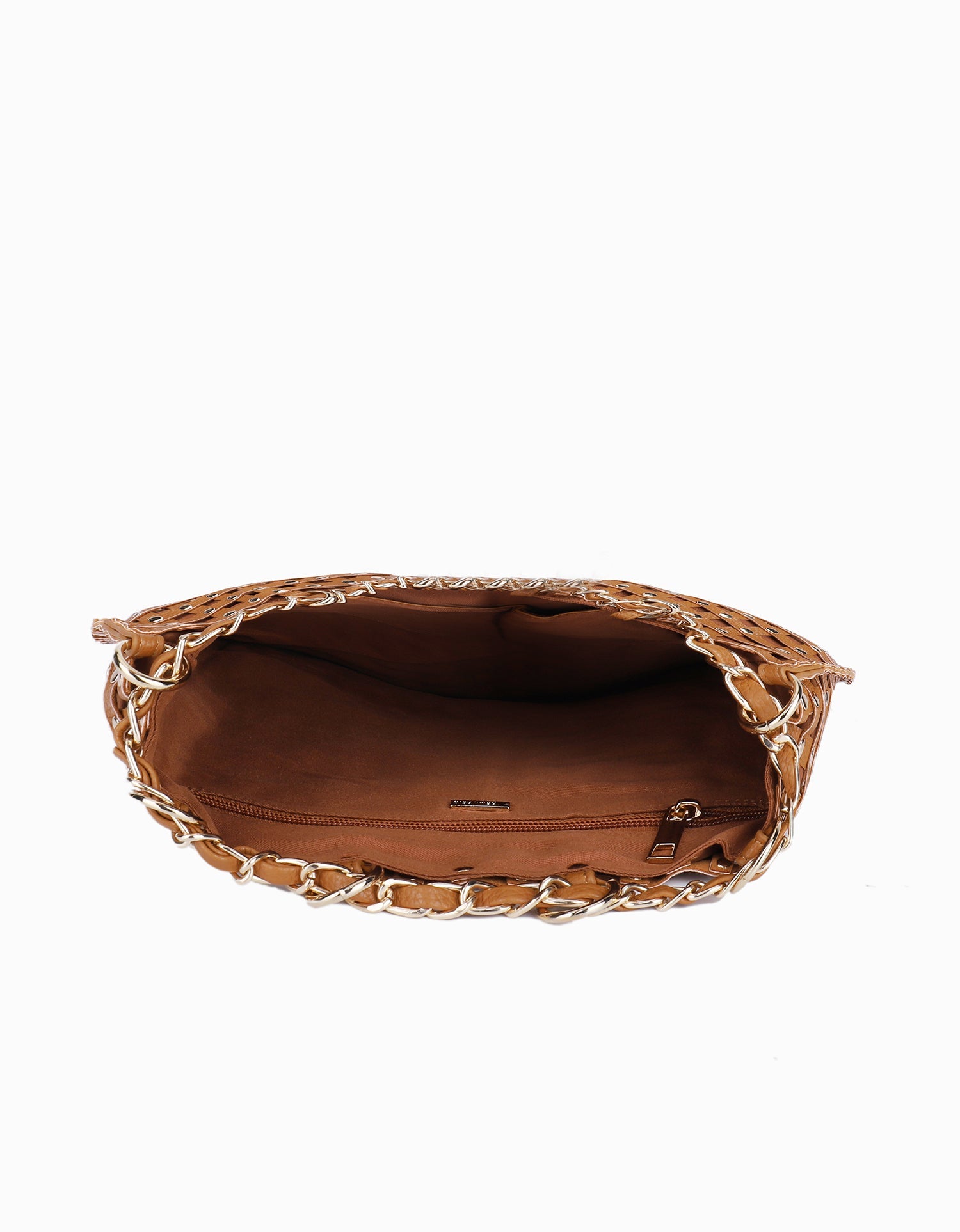 ZOYA STUDDED SHOULDER BROWN - REMI/REID